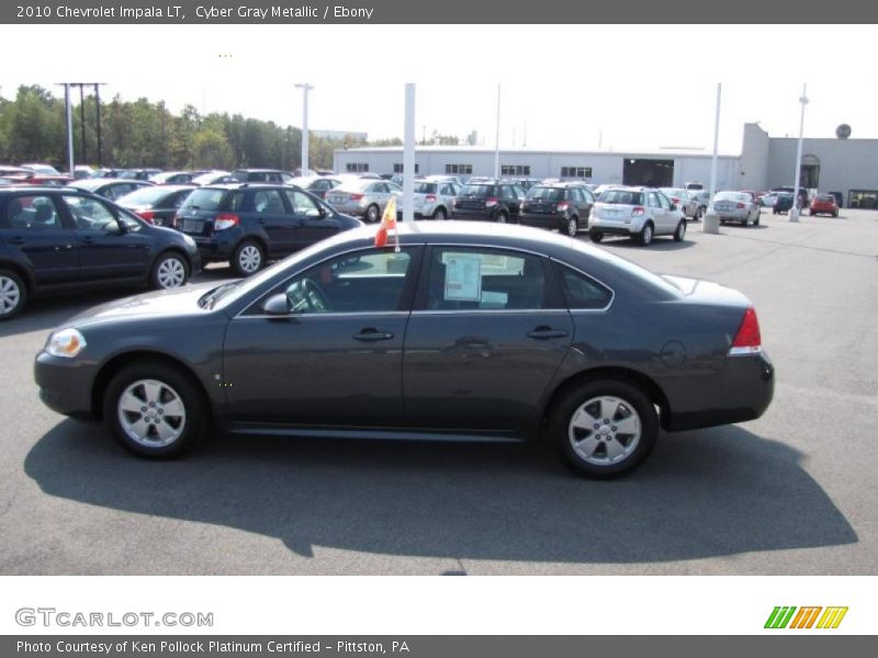 Cyber Gray Metallic / Ebony 2010 Chevrolet Impala LT