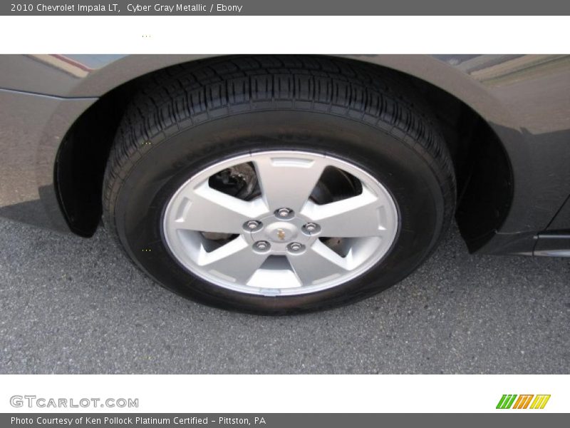 Cyber Gray Metallic / Ebony 2010 Chevrolet Impala LT