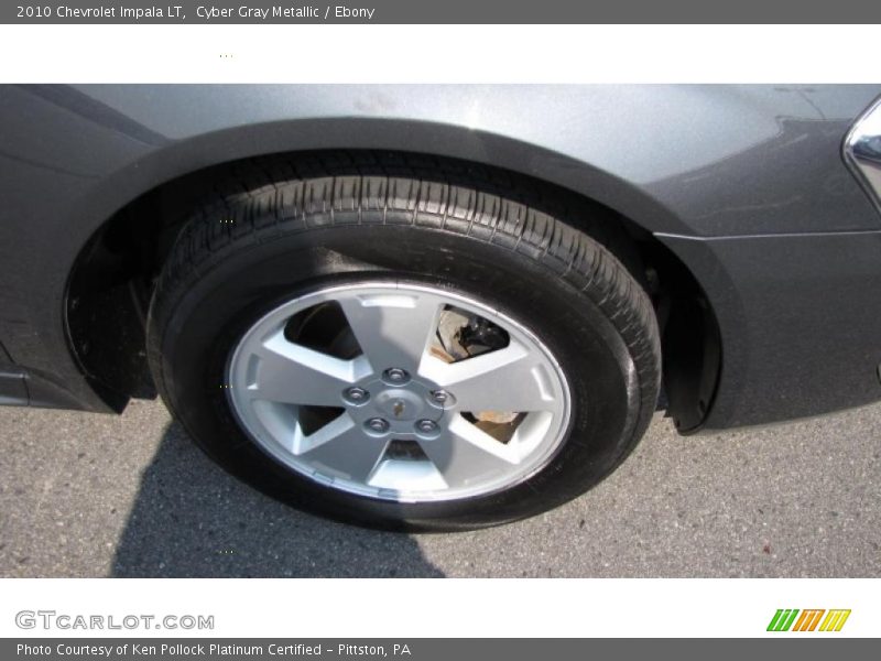 Cyber Gray Metallic / Ebony 2010 Chevrolet Impala LT