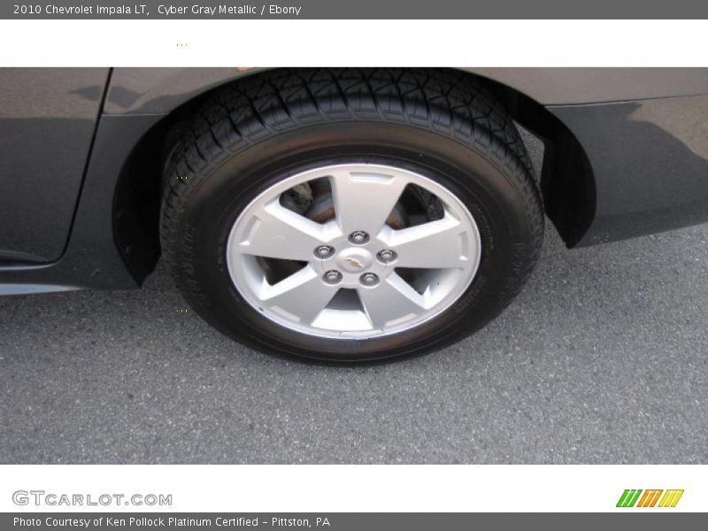 Cyber Gray Metallic / Ebony 2010 Chevrolet Impala LT
