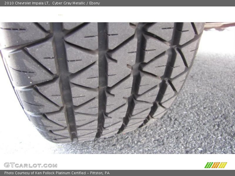 Cyber Gray Metallic / Ebony 2010 Chevrolet Impala LT
