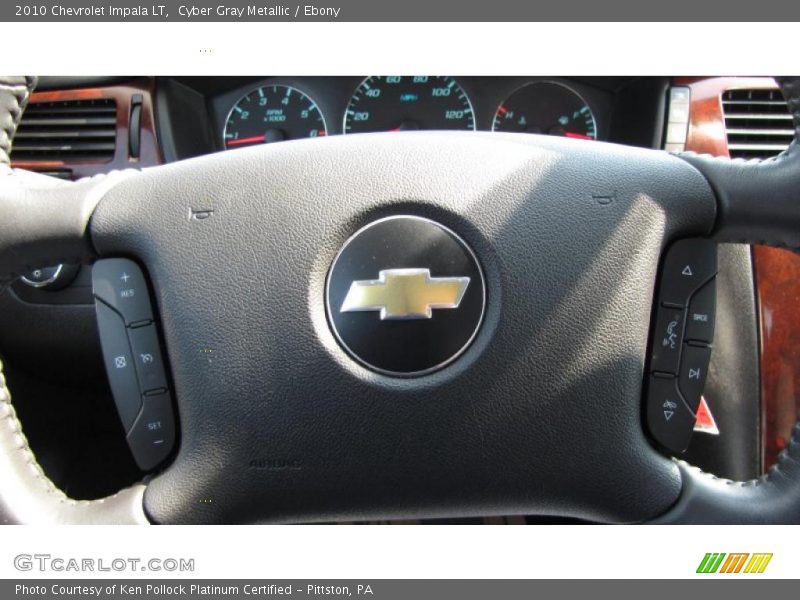 Cyber Gray Metallic / Ebony 2010 Chevrolet Impala LT
