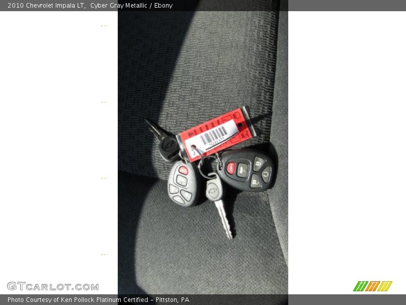 Cyber Gray Metallic / Ebony 2010 Chevrolet Impala LT
