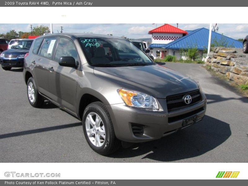 Pyrite Mica / Ash Gray 2009 Toyota RAV4 4WD