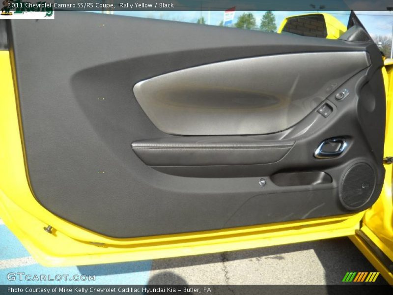 Rally Yellow / Black 2011 Chevrolet Camaro SS/RS Coupe