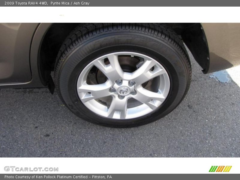 Pyrite Mica / Ash Gray 2009 Toyota RAV4 4WD