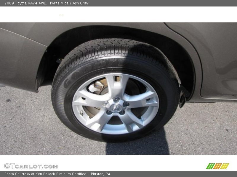 Pyrite Mica / Ash Gray 2009 Toyota RAV4 4WD