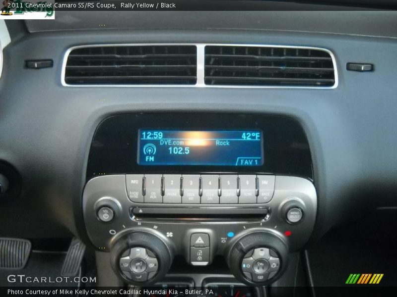 Rally Yellow / Black 2011 Chevrolet Camaro SS/RS Coupe