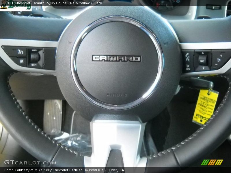 Rally Yellow / Black 2011 Chevrolet Camaro SS/RS Coupe