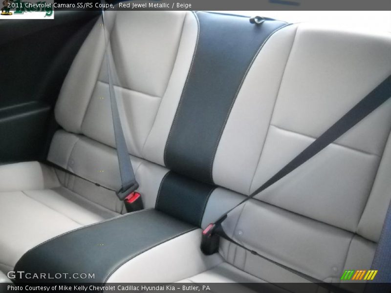  2011 Camaro SS/RS Coupe Beige Interior