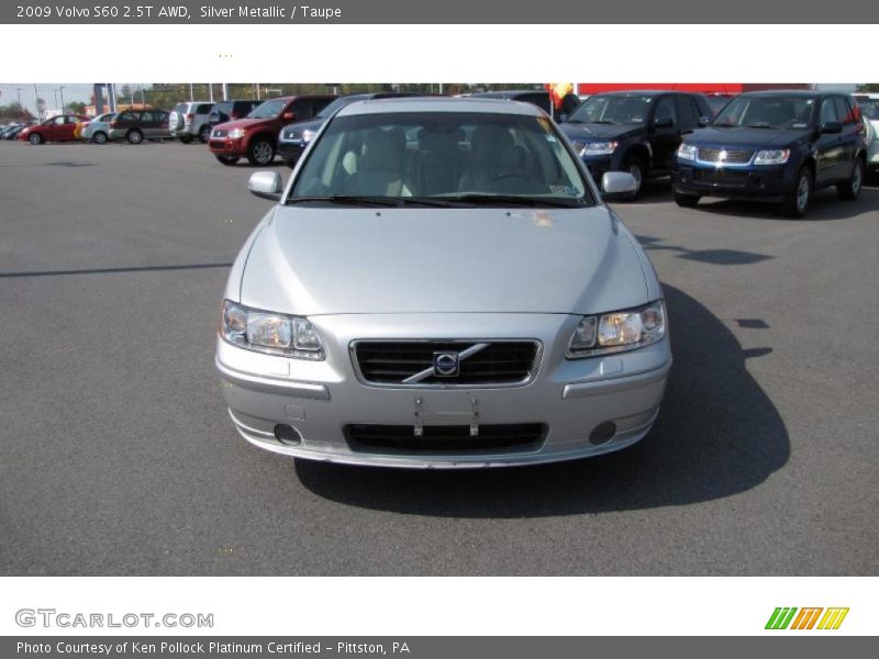 Silver Metallic / Taupe 2009 Volvo S60 2.5T AWD