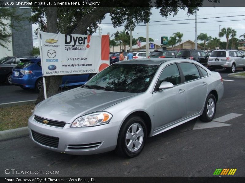 Silver Ice Metallic / Ebony 2009 Chevrolet Impala LT
