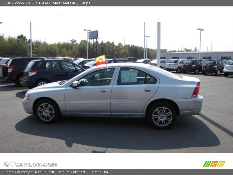 Silver Metallic / Taupe 2009 Volvo S60 2.5T AWD