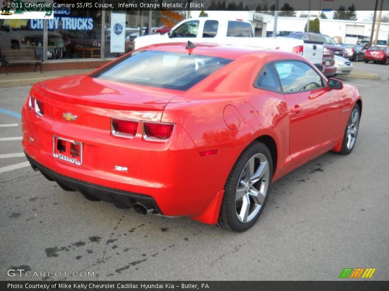  2011 Camaro SS/RS Coupe Inferno Orange Metallic
