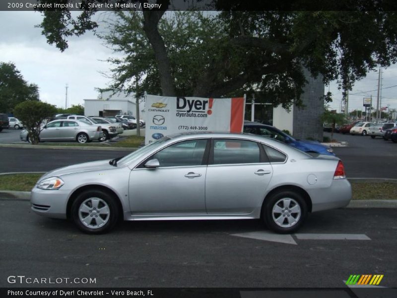 Silver Ice Metallic / Ebony 2009 Chevrolet Impala LT