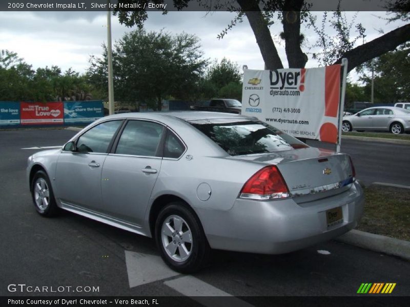 Silver Ice Metallic / Ebony 2009 Chevrolet Impala LT
