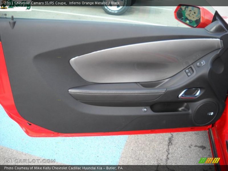 Inferno Orange Metallic / Black 2011 Chevrolet Camaro SS/RS Coupe