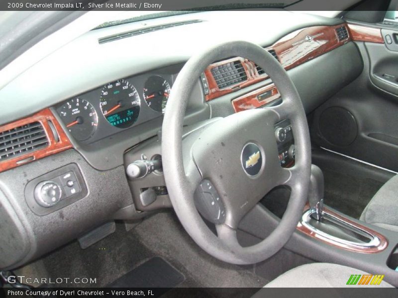 Silver Ice Metallic / Ebony 2009 Chevrolet Impala LT