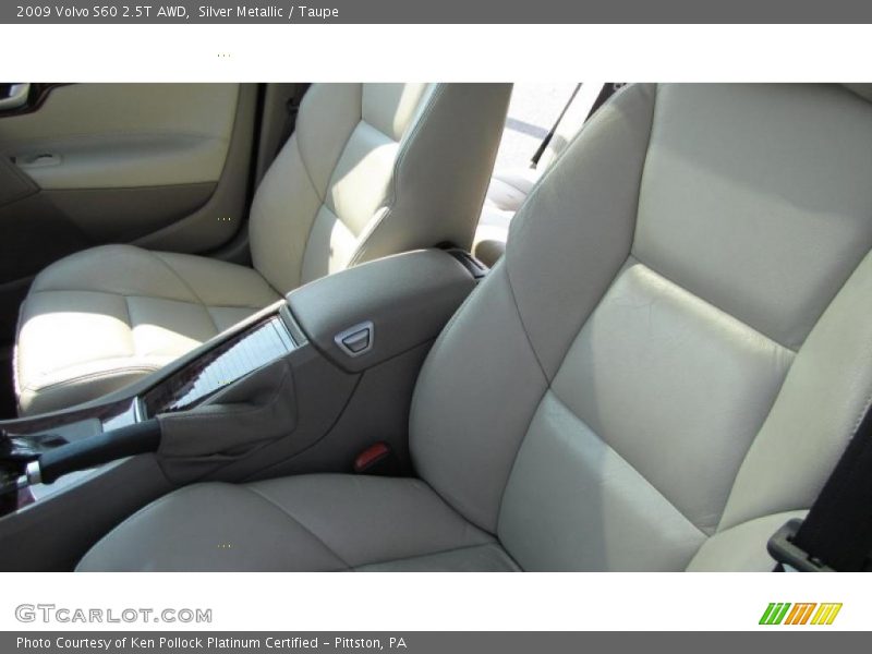Silver Metallic / Taupe 2009 Volvo S60 2.5T AWD