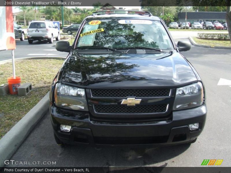 Black / Ebony 2009 Chevrolet TrailBlazer LT