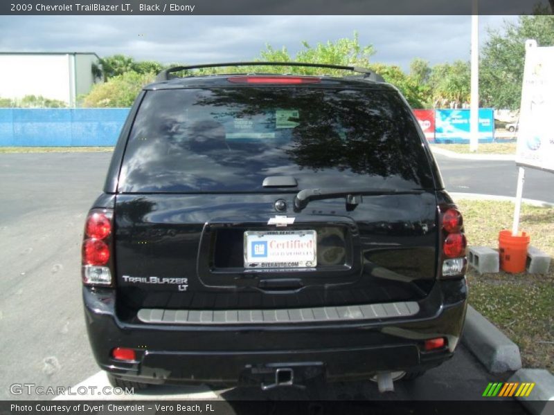 Black / Ebony 2009 Chevrolet TrailBlazer LT