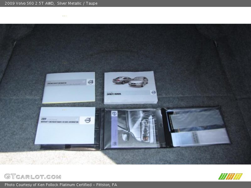 Silver Metallic / Taupe 2009 Volvo S60 2.5T AWD