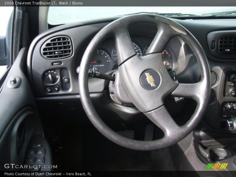 Black / Ebony 2009 Chevrolet TrailBlazer LT