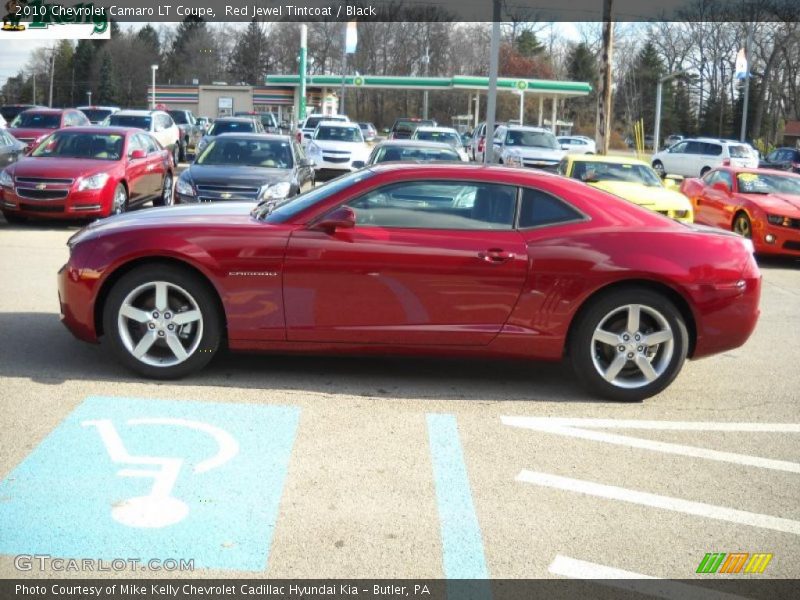 Red Jewel Tintcoat / Black 2010 Chevrolet Camaro LT Coupe