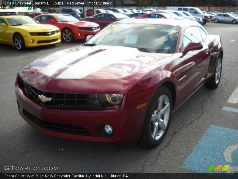 Red Jewel Tintcoat / Black 2010 Chevrolet Camaro LT Coupe