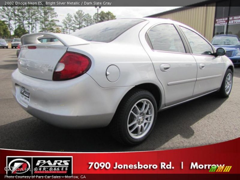 Bright Silver Metallic / Dark Slate Gray 2002 Dodge Neon ES