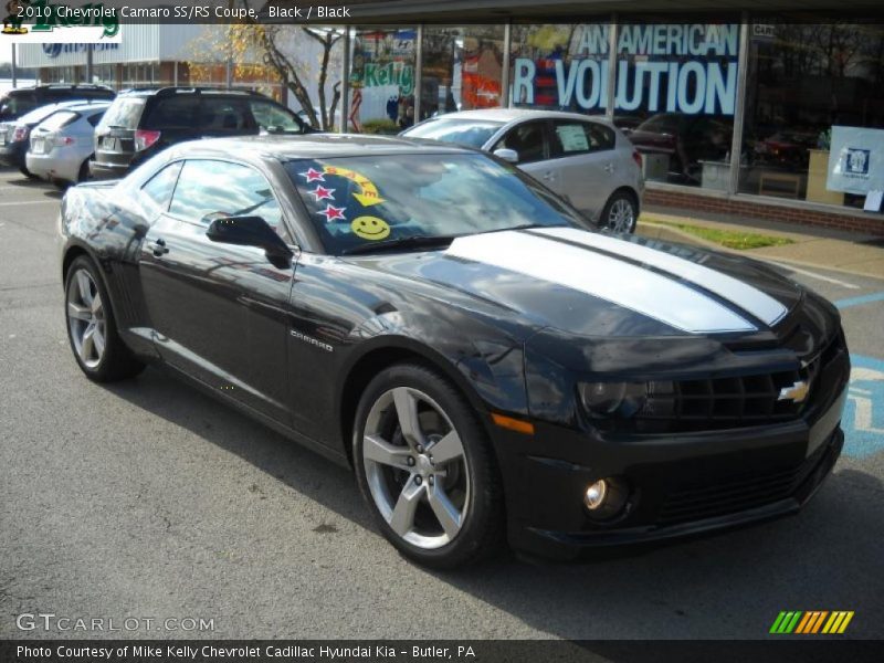 Black / Black 2010 Chevrolet Camaro SS/RS Coupe
