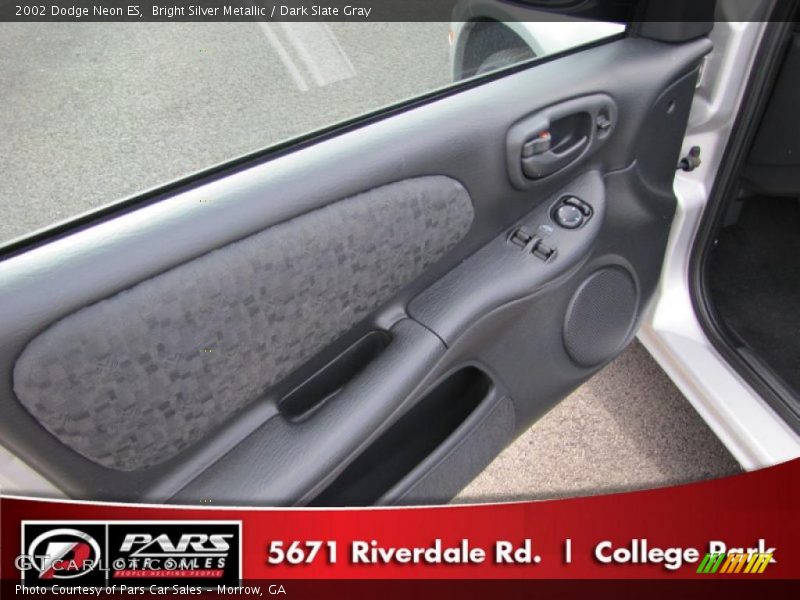 Bright Silver Metallic / Dark Slate Gray 2002 Dodge Neon ES