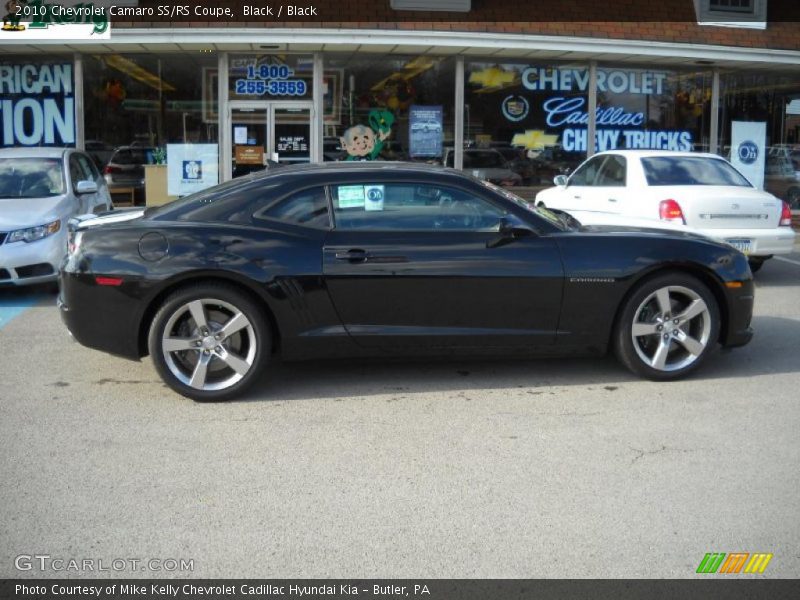 Black / Black 2010 Chevrolet Camaro SS/RS Coupe