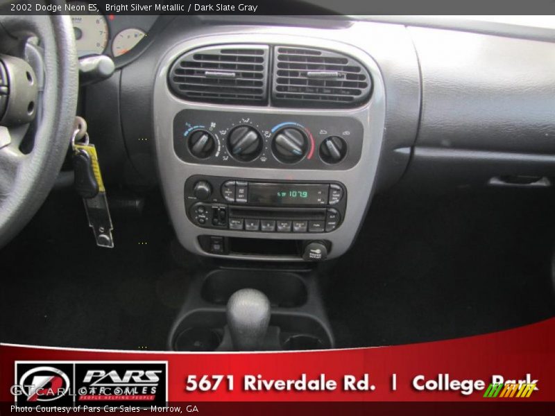 Bright Silver Metallic / Dark Slate Gray 2002 Dodge Neon ES