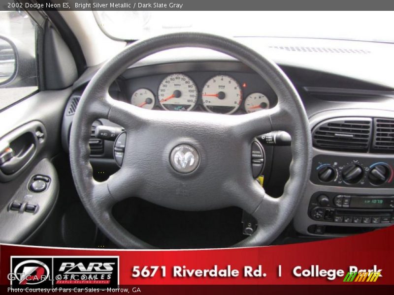 Bright Silver Metallic / Dark Slate Gray 2002 Dodge Neon ES