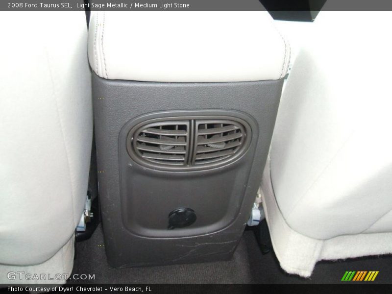 Light Sage Metallic / Medium Light Stone 2008 Ford Taurus SEL