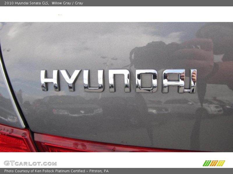 Willow Gray / Gray 2010 Hyundai Sonata GLS