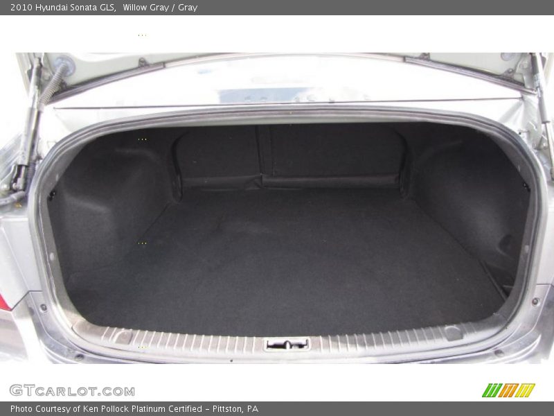Willow Gray / Gray 2010 Hyundai Sonata GLS