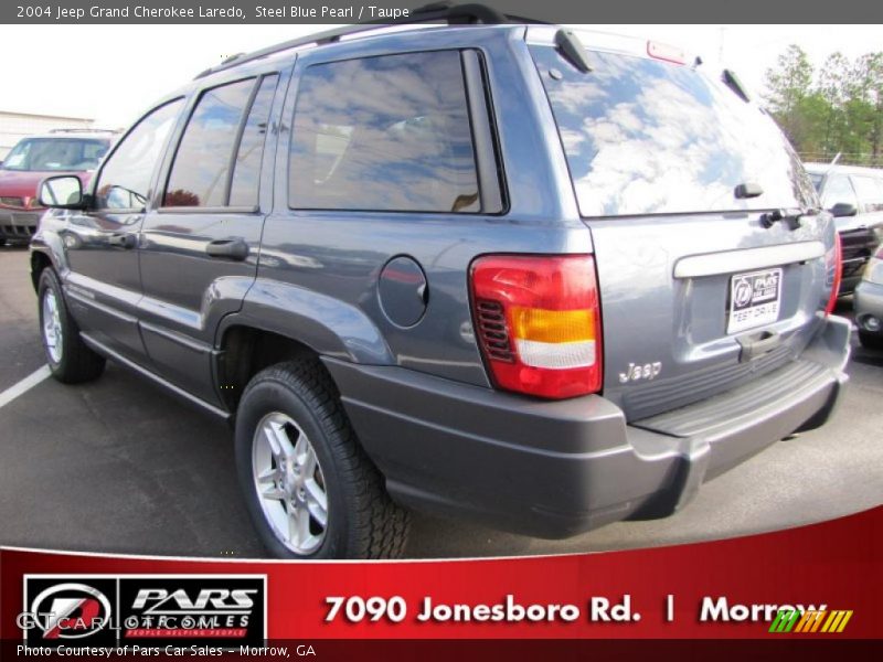 Steel Blue Pearl / Taupe 2004 Jeep Grand Cherokee Laredo