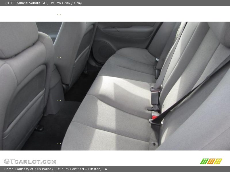 Willow Gray / Gray 2010 Hyundai Sonata GLS