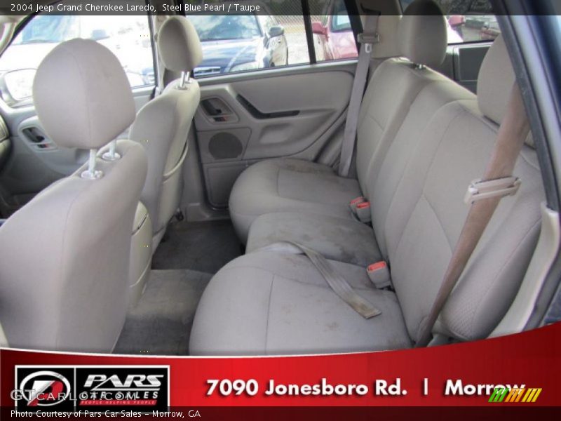 Steel Blue Pearl / Taupe 2004 Jeep Grand Cherokee Laredo