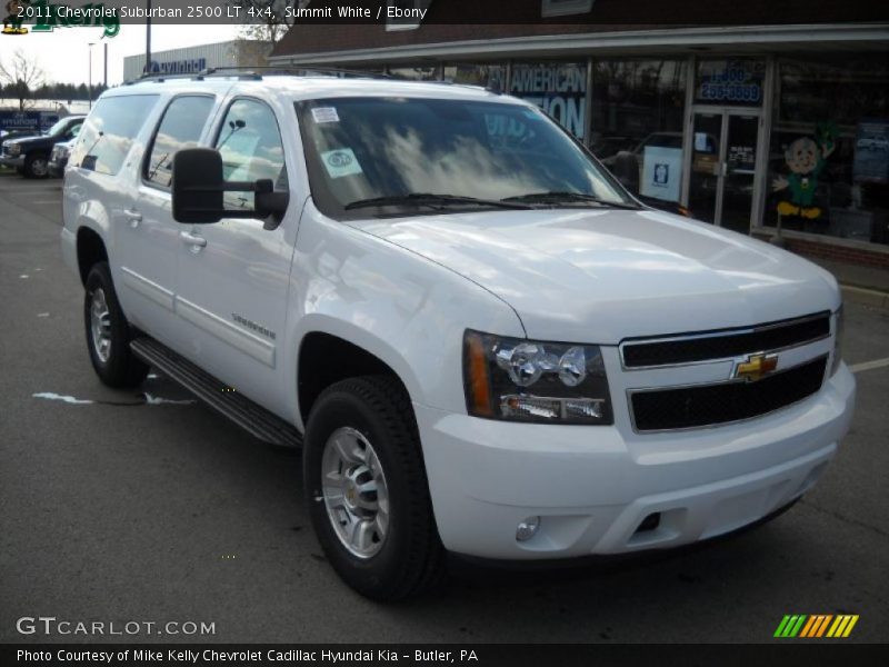 Summit White / Ebony 2011 Chevrolet Suburban 2500 LT 4x4