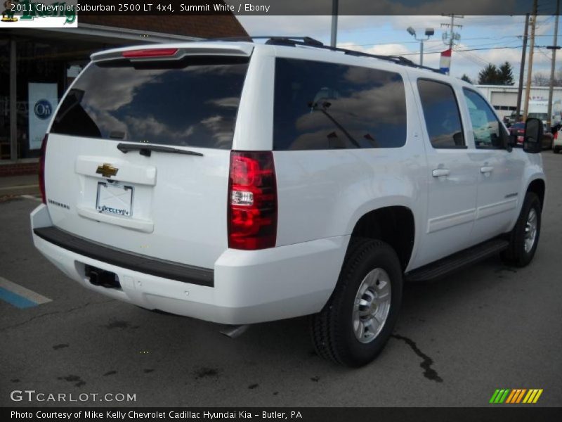 Summit White / Ebony 2011 Chevrolet Suburban 2500 LT 4x4