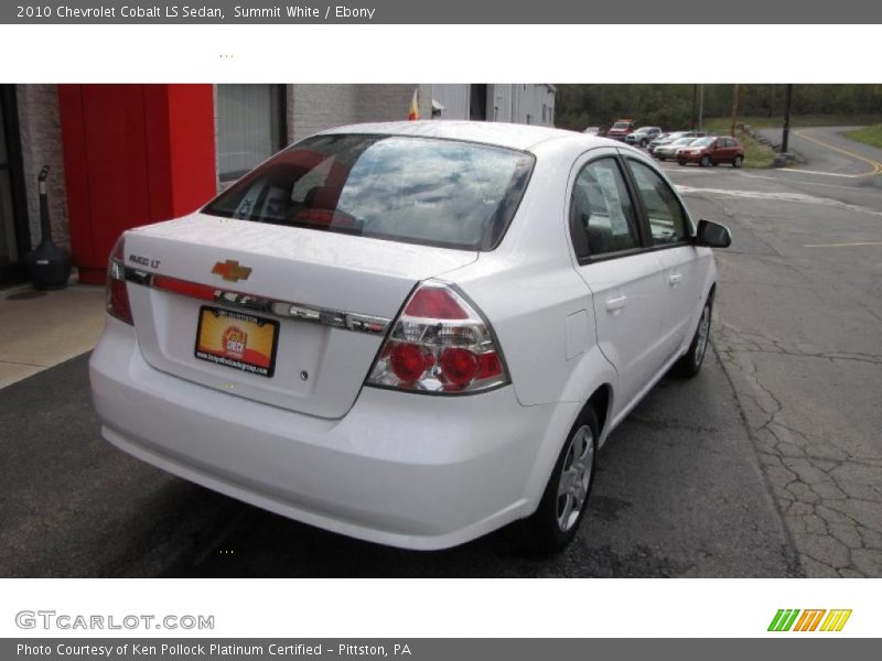 Summit White / Ebony 2010 Chevrolet Cobalt LS Sedan