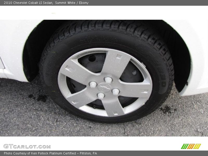 Summit White / Ebony 2010 Chevrolet Cobalt LS Sedan