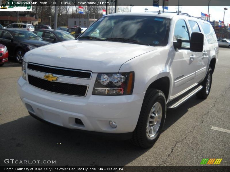 Summit White / Ebony 2011 Chevrolet Suburban 2500 LT 4x4