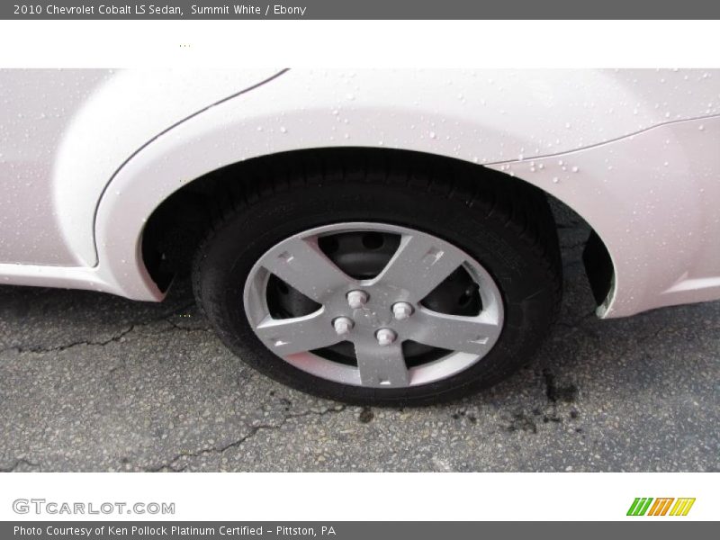 Summit White / Ebony 2010 Chevrolet Cobalt LS Sedan