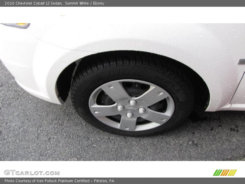 Summit White / Ebony 2010 Chevrolet Cobalt LS Sedan