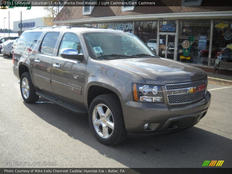 Mocha Steel Metallic / Light Cashmere/Dark Cashmere 2011 Chevrolet Suburban LT 4x4