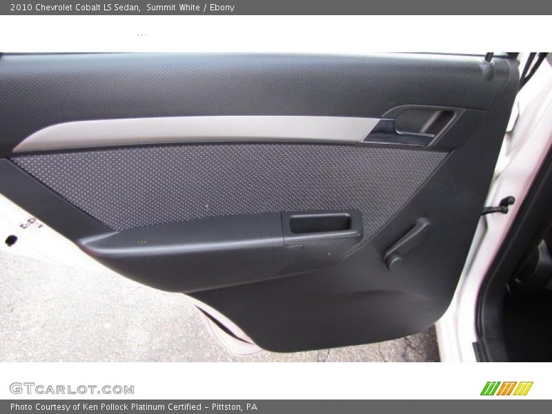 Summit White / Ebony 2010 Chevrolet Cobalt LS Sedan